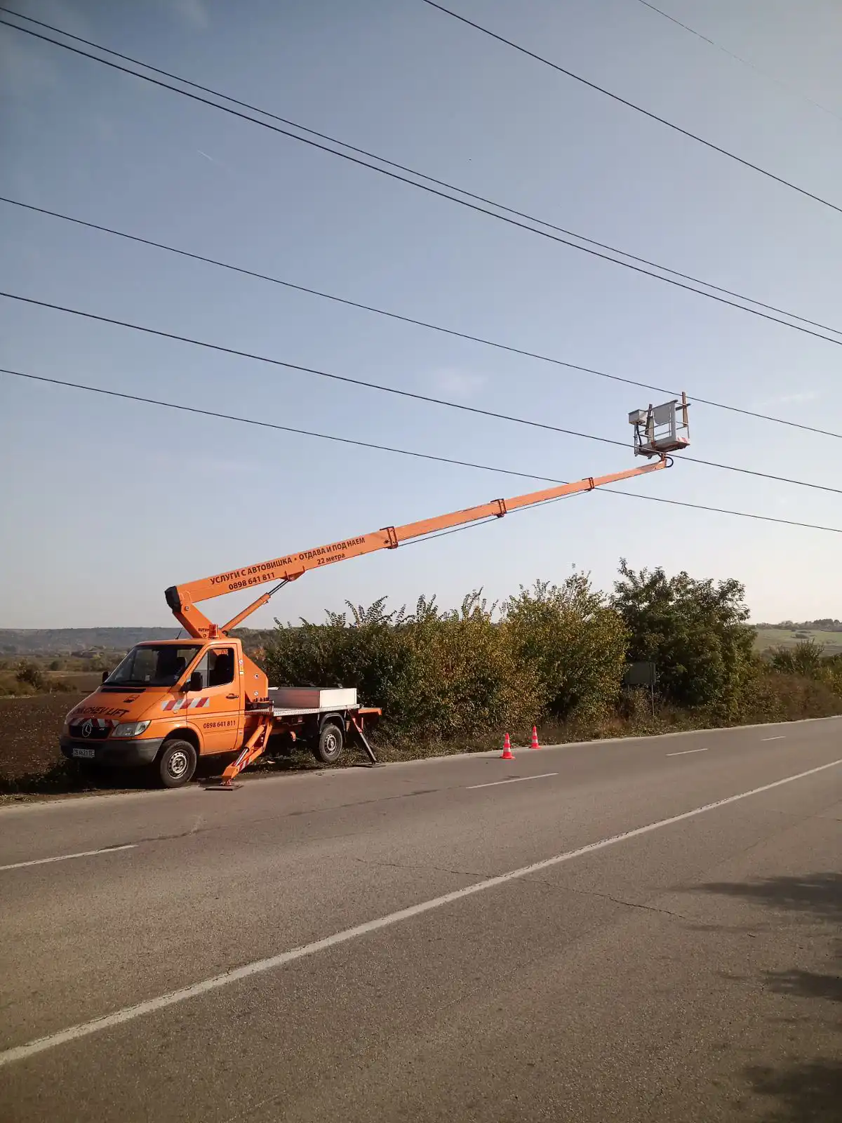 ДИНЧЕВ ЛИФТ - Автовишка под наем